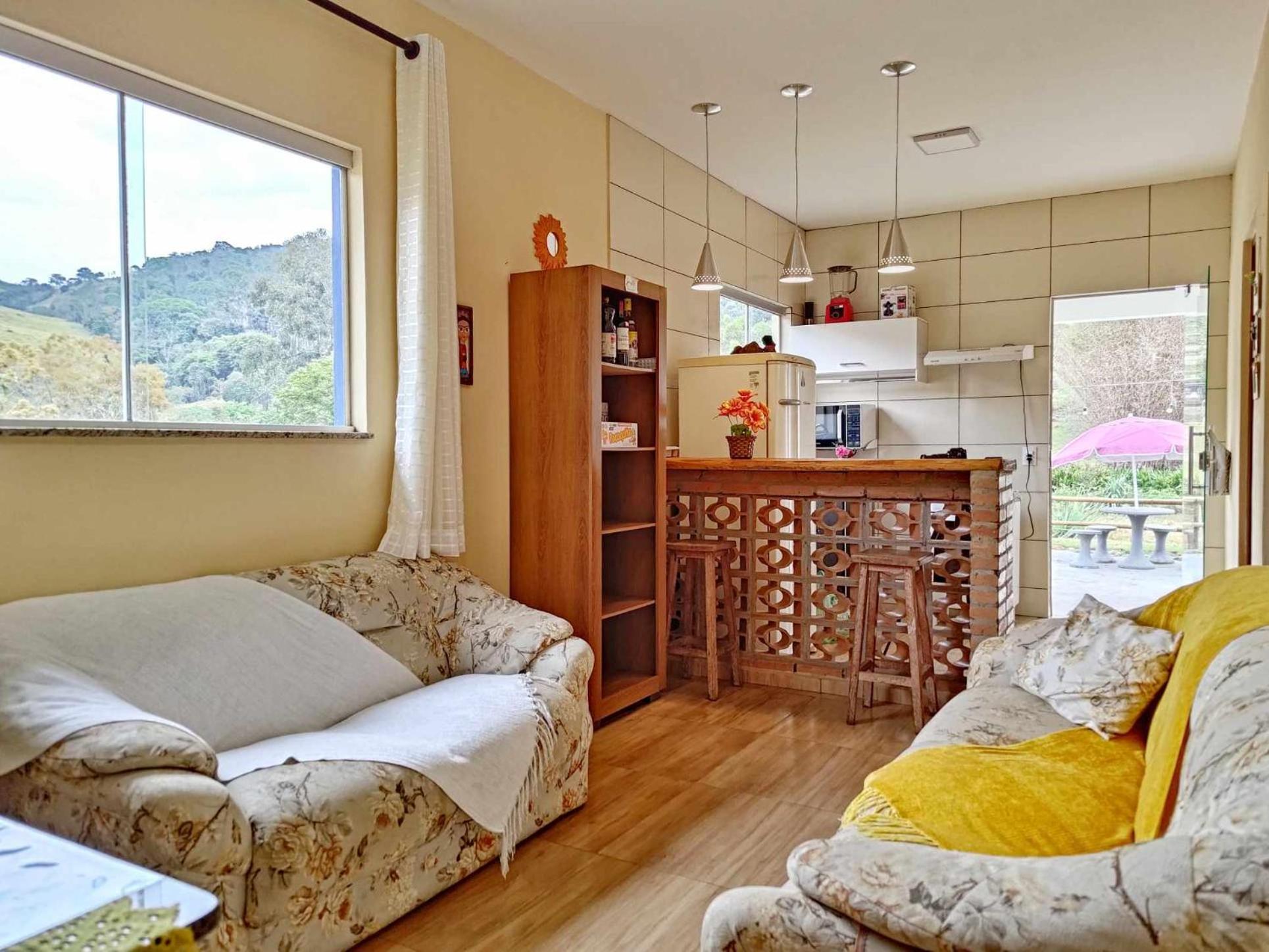 Sitio No Interior De Sp Para Curtir A Natureza أغواس دا براتا الغرفة الصورة